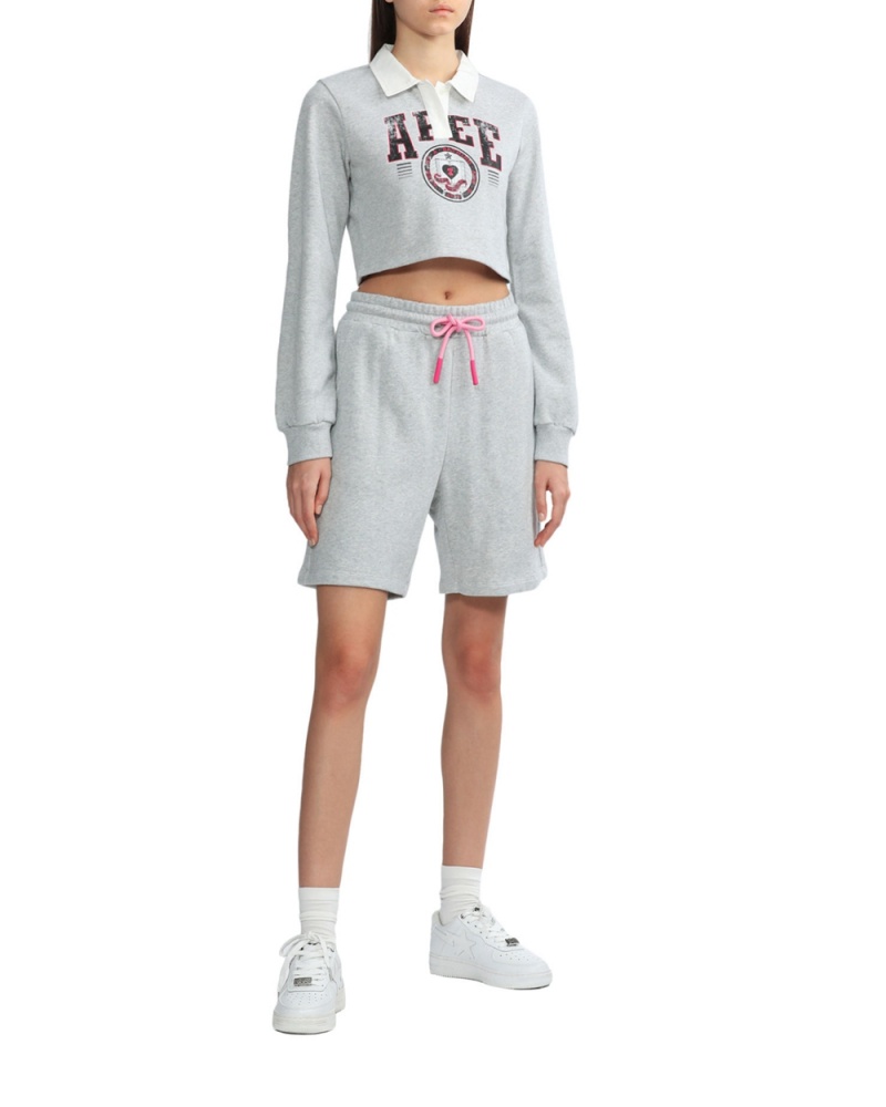 Short Bape Logo track Grise Femme | MUK-56309663